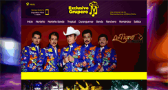 Desktop Screenshot of exclusivogrupero.com